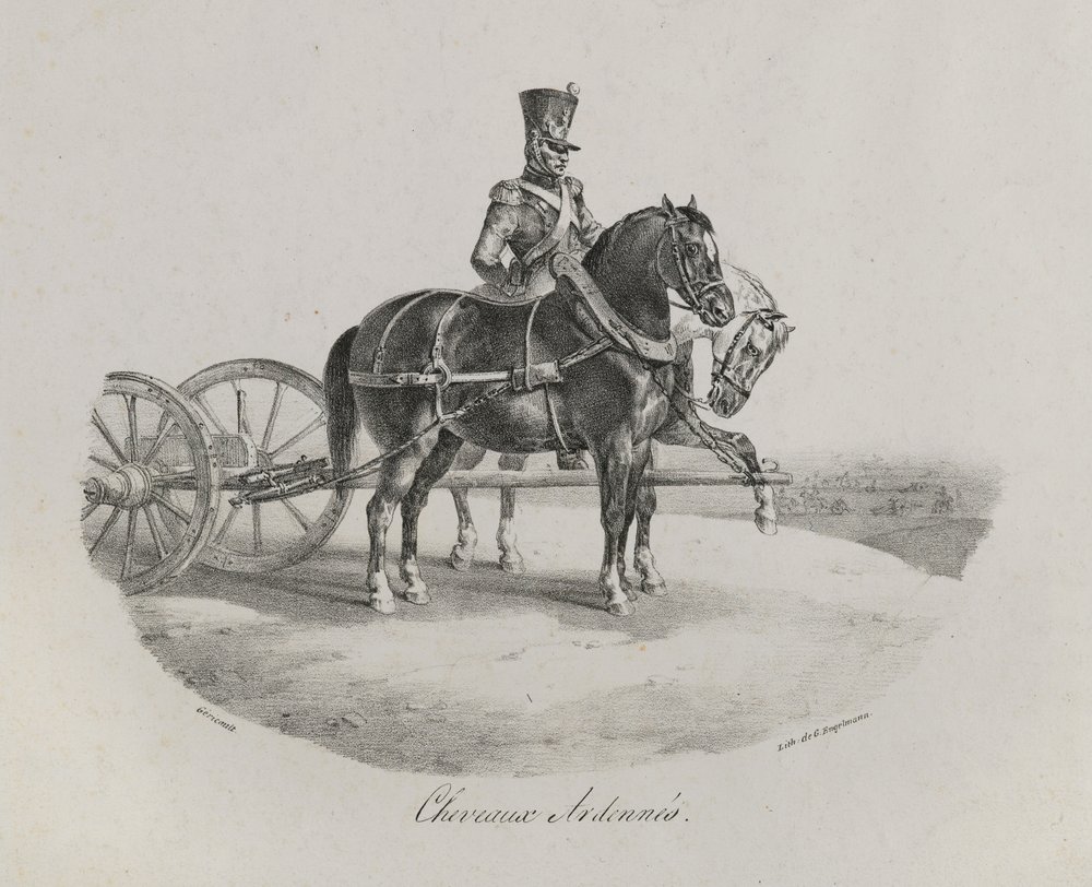Theodore Gericault - Ardennes